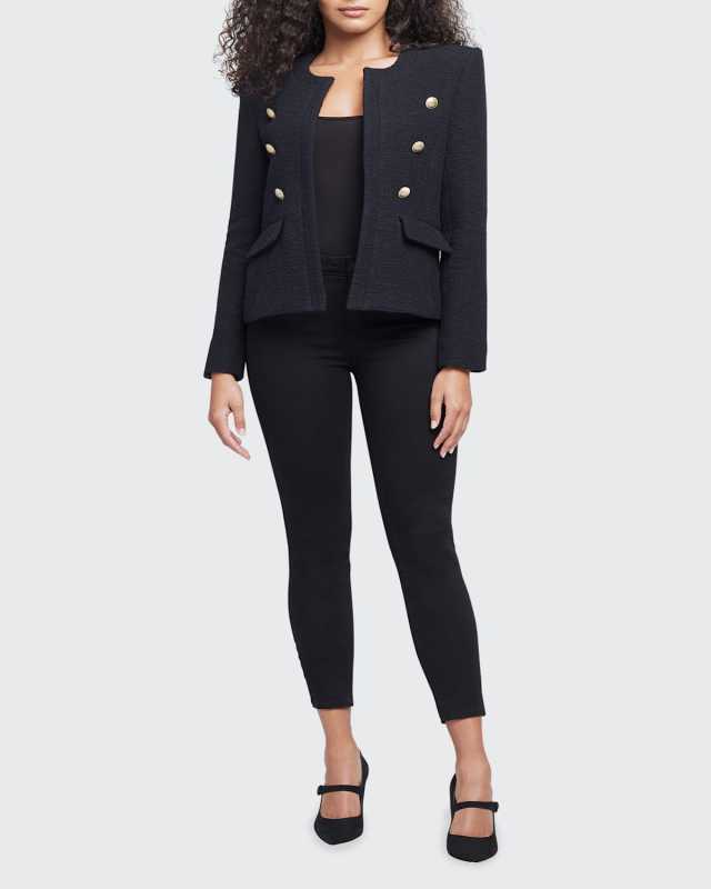 Effie Open-Front Jacket